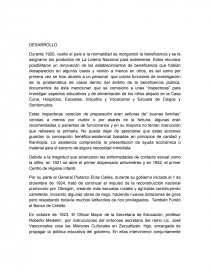 LA ASISTENCIAL SOCIAL EN EL MÉXICO POS-REVOLUCIONARIO. Página 3