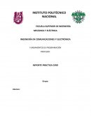 Práctica cero Fundamentos de programación ESIME