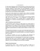 El posicionamiento, ensayo