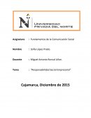 Fundamentos de la Comunicación Social Responsabilidad Social Empresarial