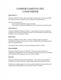 COMPORTAMIENTO DEL CONSUMIDOR. Página 1