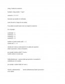 Variable string . Cadena de caracteres