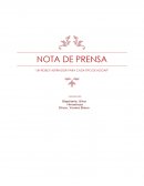 Ejemplo de Nota de prensa: Un robot aspirador para cada tipo de hogar