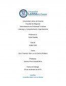 Administración de Empresas Turísticas Liderazgo y Comportamiento Organizacional