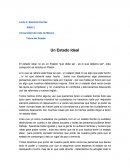 Teoría del Estado: Un Estado Ideal