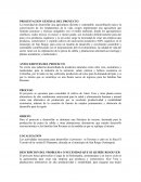 PRESENTACION GENERAL DEL PROYECTO