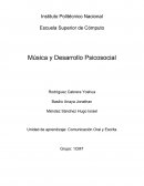 Música y desarrollo psicosocial