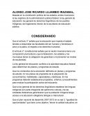 Resumen ACUERDO NÚMERO 592.