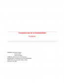 Competencias de la Empleabilidad Portafolio