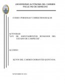 LEY DE ASENTAMIENTOS HUMANOS DEL ESTADO DE CAMPECHE”