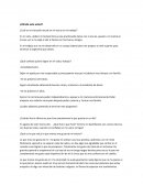 ¿Dónde esta usted? ¿Cuál es mi situación actual en mi vida y en mi trabajo?