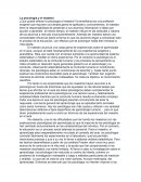 La psicologia y el maestro