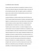 La calidad de vida en Colombia - Ensayo