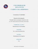 Protocolo de Investigación Principales factores que impactan o afectan las ventas