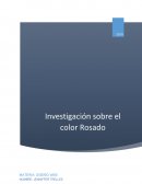 Diseño con el color Rosa