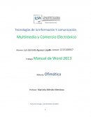 Manual del word 2013