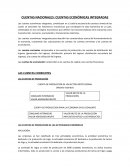 CUENTAS NACIONALES: CUENTAS ECONÓMICAS INTEGRADAS
