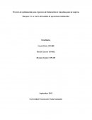 Proyecto de optimización para el proceso de elaboración de teja plana para la empresa Margues S.A. a través del análisis de operaciones industriales