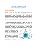 Q ue es la Cultura del agua