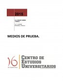 Medios de prueba - derecho penal