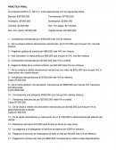 Asientos contabilidad. La empresa ALBA S.A. DE C.V. inicia operaciones con los siguientes datos