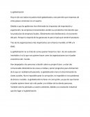 Globalización - ENSAYO