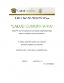 REPORTE DE ACTIVIDADES DE LOS MESES AGOSTO-OCTUBRE