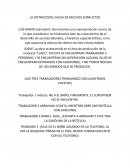 LA DISTRACCION, CAUSA DE MUCHOS CONFLICTOS