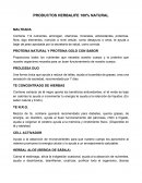 PRODUCTOS HERBALIFE 100% NATURAL
