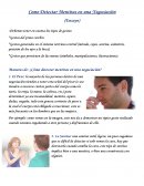 Detectar mentiras en una negociación