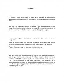 Ensayo del libro de lectura. Página 1