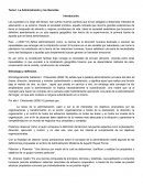 Tema I. La Administración y los Gerentes