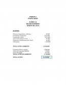 INVENTARIOS ALIMEC S.A, BALANCE GENERAL MARZO DEL 2014