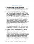 DESARROLLO SUSTENTABLE - CUESTIONARIO