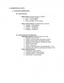 AVANCE, ELEMENTOS DEL COSTO