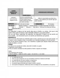 Lenguaje y Comunicación, lenguaje escrito. Página 1
