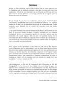 Intimas, Ensayo de lectura