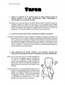 Tarea de conducta etica