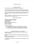 Mercadotecnia política, populismo y demología