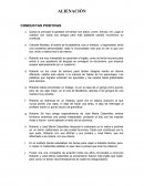 Resumen de Alineación, Conductas positivas y negativas