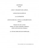 Sintesis logica aristoteles Aristóteles y la tópica