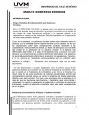 Gobiernos divididos - Ensayo