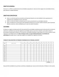 Proyecto de normalidad minima. Página 1