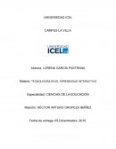 TECNOLOGÍAS EN EL APRENDIZAJE INTERACTIVO