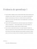 Evidencia de aprendizaje: El jefe R. Mondino