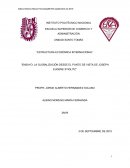 ENSAYO: LA GLOBALIZACIÓN DESDE EL PUNTO DE VISTA DE JOSEPH EUGENE STIGLITZ