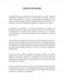 PROYECTO DE VALORES Este proyecto nace mediante una observación en el aula de clase y en su entorno general