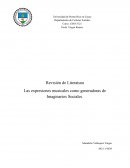 Las expresiones musicales como generadoras de Imaginarios Sociales.