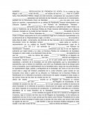 RESCILIACION DE PROMESA DE VENTA