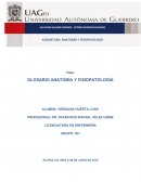 GLOSARIO ANATOMÍA Y FISIOPATOLOGÍA
